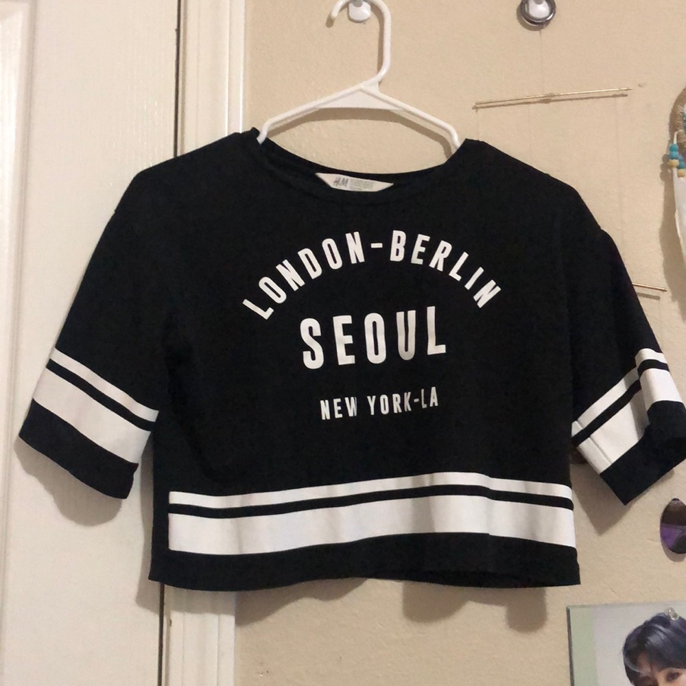 Girls Crop Top
